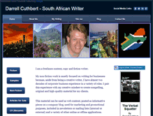 Tablet Screenshot of darrellcuthbert.com
